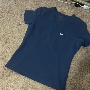 Figs Slim Fit Night Sky Scrub Top